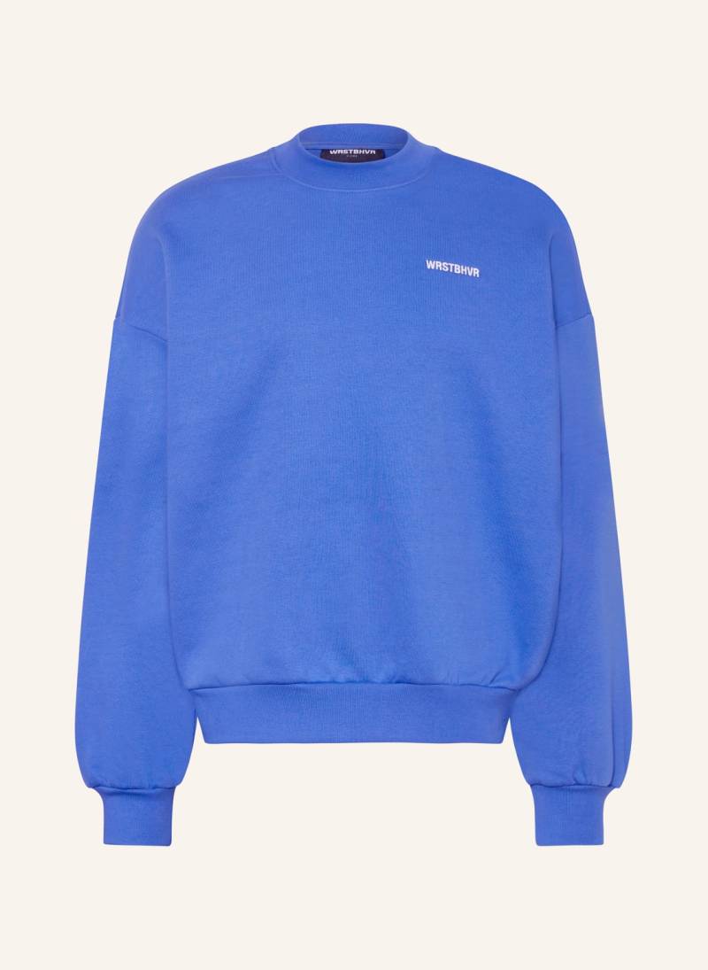 Wrstbhvr Sweatshirt Neni blau von WRSTBHVR