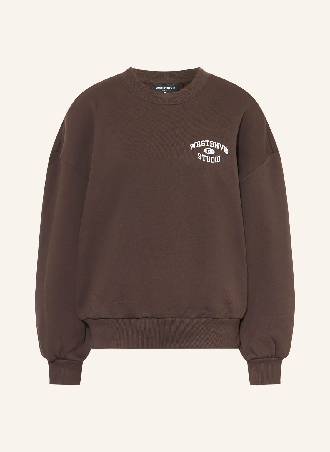 Wrstbhvr Sweatshirt Nomi braun von WRSTBHVR