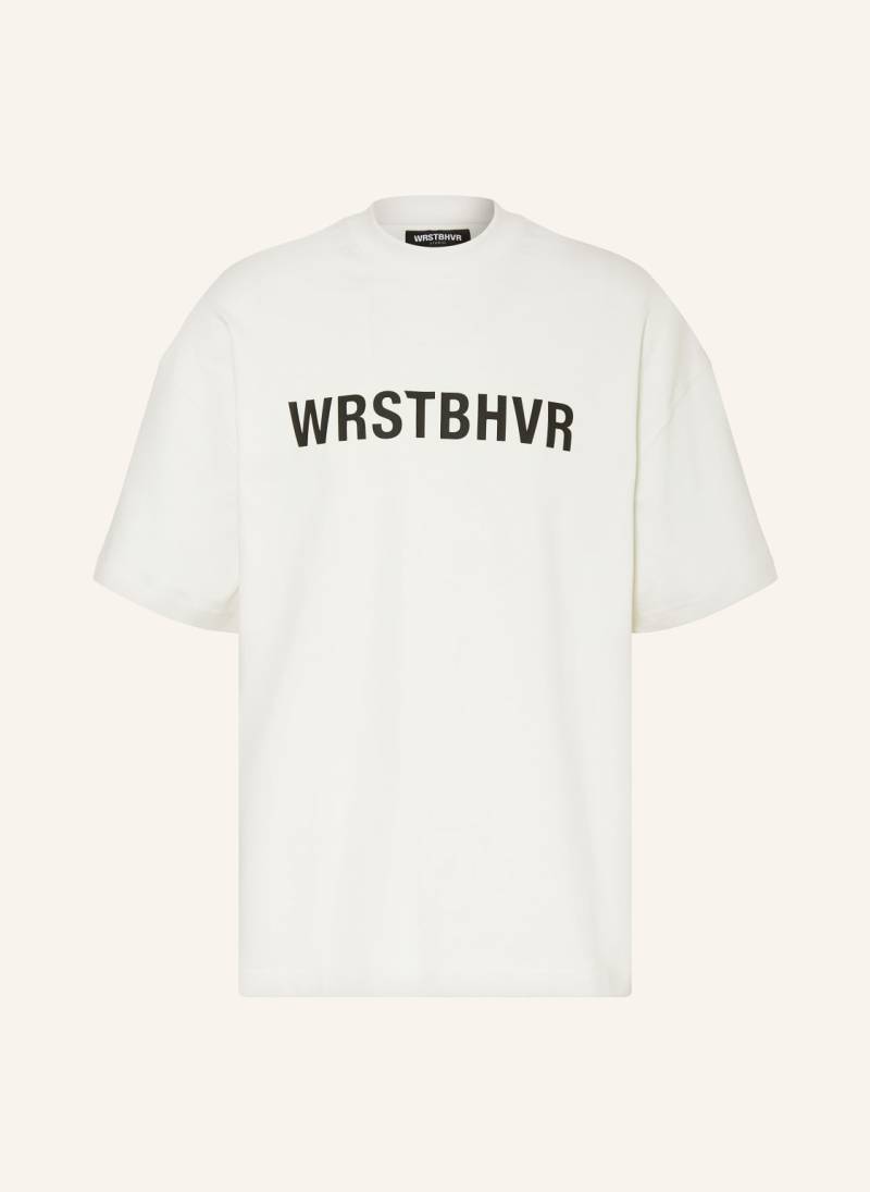 Wrstbhvr T-Shirt Rasmus weiss von WRSTBHVR
