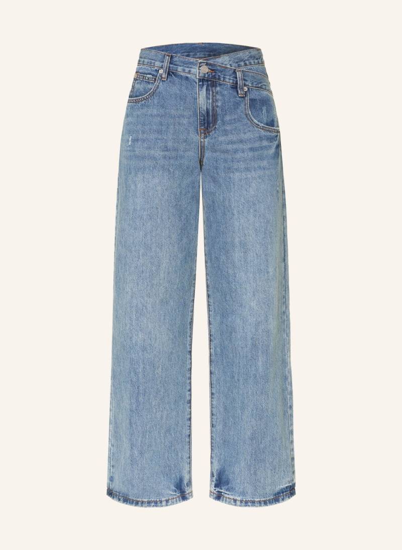 Wrstbhvr Wide Leg Jeans Meg v2 blau von WRSTBHVR