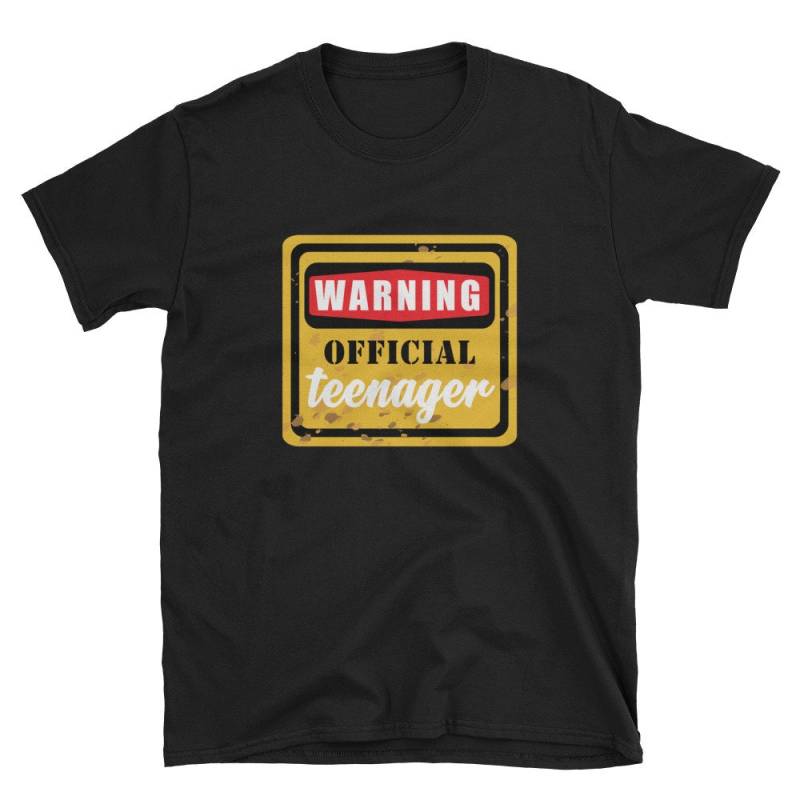Achtung Offizielle Teenager 13. Geburtstagsgeschenk Kurzarm Unisex T-Shirt Achtung Offizielle Teenager 13. Geburtstagsgeschenk Kurzarm Unisex T-Shirt von WRXYDESIGNS