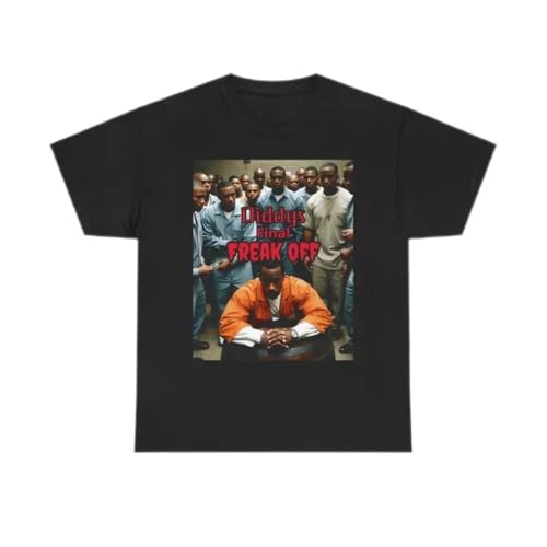 Diddy Final Freak Off Funny Unisex T-Shirt Black L von WRdrtFTYH