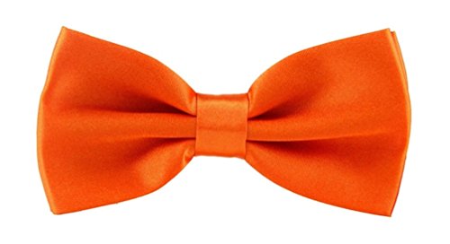 WS Kinderfliege KINDER FLIEGE uni verstellbar VIELE FARBEN (Neonorange) von WS