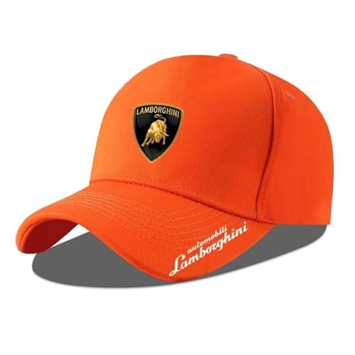 WSCDMCC Auto Baseballcap für Lamborghini, Einstellbare Outdoor Running Sport Kappe Autofans Hüte Unisex,G von WSCDMCC