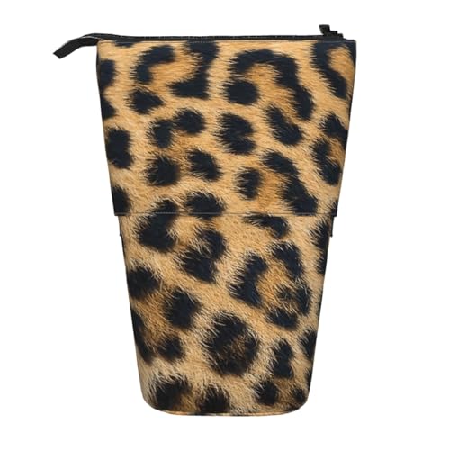WSHFFILO Ausziehbares Stiftetui mit Leopardenmuster von WSHFFILO