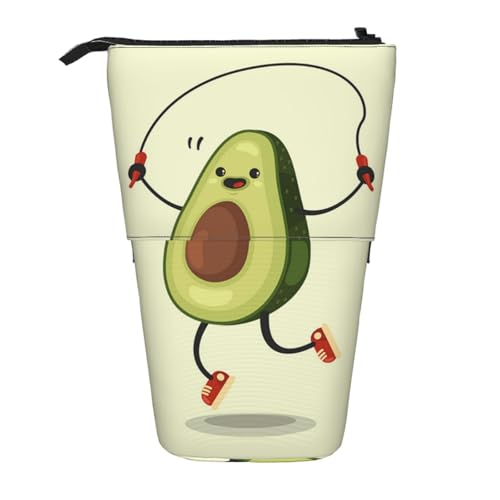 WSHFFILO Avocado-Seil, bedruckter Bleistift, Teleskop-Stifttasche, erweiterbar von WSHFFILO