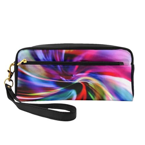 WSHFFILO Buntes Federmäppchen mit Batikdruck, kleine Make-up-Tasche, tragbare Schreibwaren-Tasche WSHFFILO Buntes Federmäppchen mit Batikdruck, kleine Make-up-Tasche, tragbare Schreibwaren-Tasche von WSHFFILO