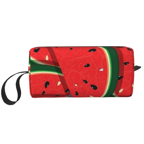 WSHFFILO Federmäppchen mit Wassermelonen-Motiv, klein, Rot WSHFFILO Federmäppchen mit Wassermelonen-Motiv, klein, Rot von WSHFFILO