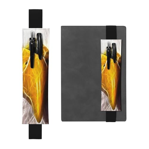 WSHFFILO Federmäppchen mit amerikanischem Weißkopfseeadler, bedrucktes Leder-Federmäppchen, Schwarz , Einheitsgröße, Münztasche von WSHFFILO