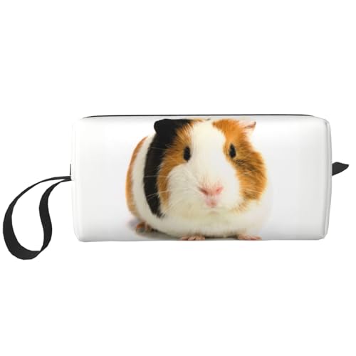 WSHFFILO Federmäppchen mit niedlichem Meerschweinchen-Motiv, kleine Make-up-Tasche von WSHFFILO