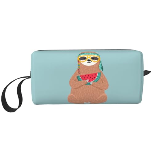WSHFFILO Federmäppchen mit niedlichem Slooth-Motiv, kleine Make-up-Tasche WSHFFILO Federmäppchen mit niedlichem Slooth-Motiv, kleine Make-up-Tasche von WSHFFILO