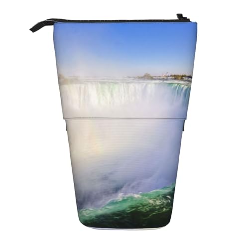WSHFFILO Niagara Falls bedruckte Teleskop-Stifttasche, erweiterbar von WSHFFILO