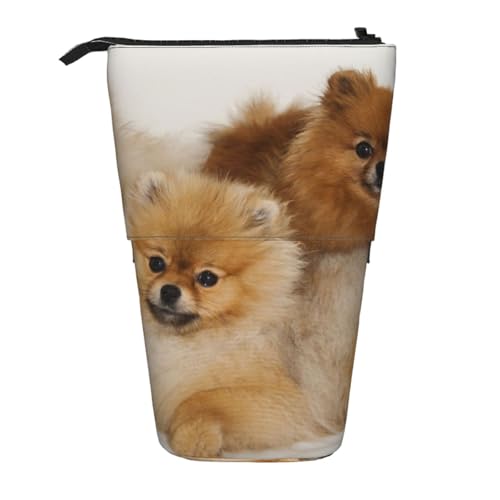 WSHFFILO Niedliches Spitzspitz-bedrucktes Teleskop-Stiftetui von WSHFFILO