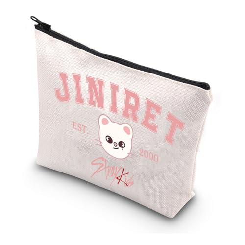 WSNANG K-POP Boy Group Geschenk SKZ Charakter Kosmetiktasche Stay Fandom Make-up-Tasche K-POP Liebhaber Geschenk SKZ Merchandise, JIN00 Tasche, Einheitsgröße, Modern von WSNANG