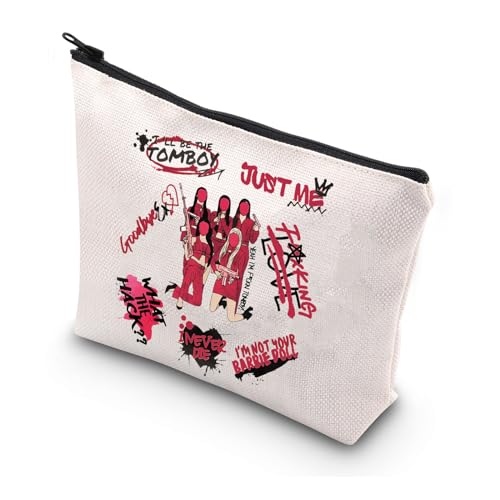 WSNANG K-Pop Gidle Album Tote Bag K-Pop Girls Group TOMBOY Album Umhängetasche Geschenk K-Pop Musikliebhaber Geschenk K-Pop Merchandise, TOM-BOY Tasche, Einheitsgröße, Modern von WSNANG