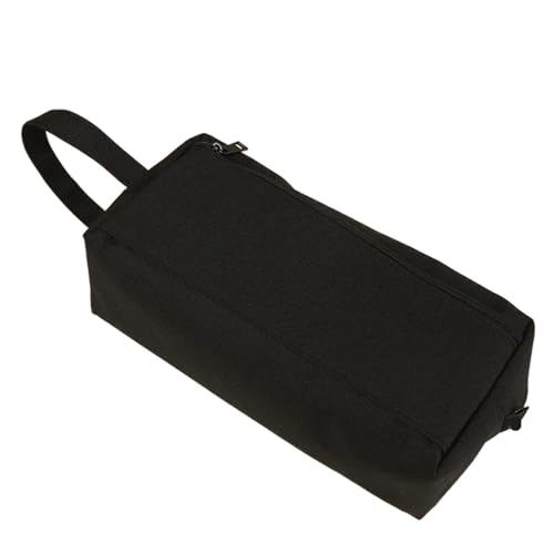 WSQHAO 2 stücke Bleistift Tasche Zipper Pencilcase Große Kapazität Bleistift Beutel Schule Versorgung Bleistift Fall Schreibwaren Büro Studie Tragbare Lagerung Tasche FüR Teenager(Black) von WSQHAO