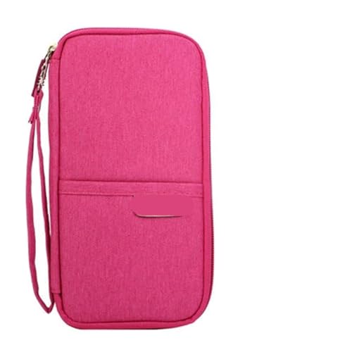 WSQHAO 2 stücke Einfarbig Leinwand Schule Bleistift Fall Große Kapazität Bleistift Tasche Kreative Schreibwaren Stift Fall Bleistift Box FüR Teenager(Red) von WSQHAO
