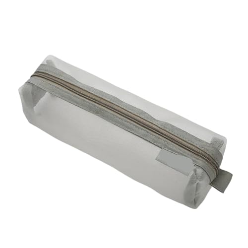 WSQHAO 2 stücke Große Kapazität Tragbare Bleistift Tasche Transparent Bleistift Fall Einfache Lagerung Bleistift Box Büro Schule Liefert Schreibwaren Box FüR Teenager(Green) von WSQHAO