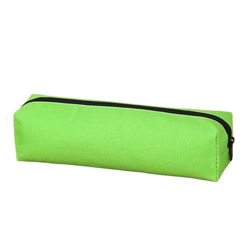 WSQHAO 2 stücke Tragbare Einfarbig Stift Tasche Schule Liefert Tragen-beständig Bleistift Fall Oxford Große Kapazität Schreiben Beutel Studenten FüR Teenager(Green) von WSQHAO