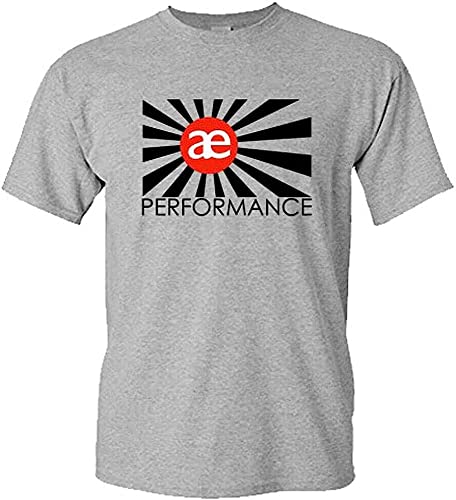 AE Racing Performance Logo Men's Grey T-Shirt Size XS to 4XL Grey von WSVSW