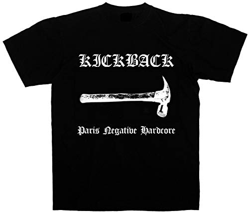 Kickback Shirt Paris Negative Hardcore Hammer Violence Nietzsche Hatred Not Your S Black von WSVSW