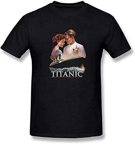 Man Titanic Movie Poster Jack and Rose Mercerized Cotton T-Shirts von WSVSW