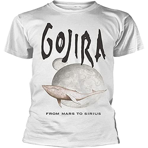 Men's Gojira 'Whale from Mars' T-Shirt M Black von WSVSW