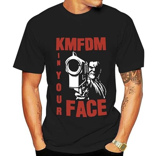T-Shirt 1995 KMFDM in Your Face Concert Tour Vintage Reprint Size S to 2XL von WSVSW
