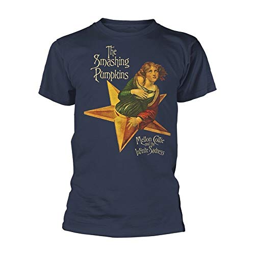 The Smashing Pumpkins Mellon Collie and The Infinite Sadness T Shirt Blue S von WSVSW