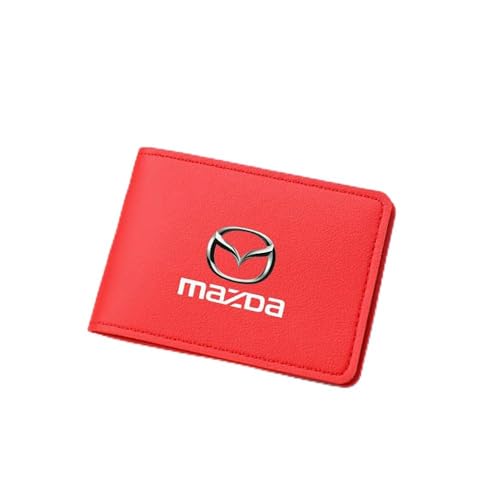 Geldbörse Herren, für Mazda 3 5 6 ATENZA Axela CX30 CX5 CX30 Slim Wallet Herren mit RFID Schutz Faltbare Geldbörse, Portmonee für Herren und Damen,B von WSXCDE