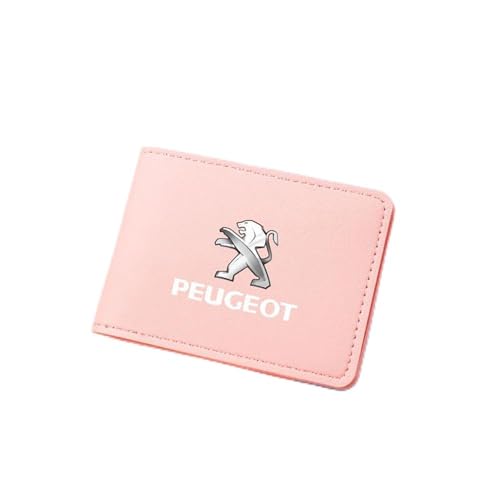 Geldbörse Herren, für Peugeot 206 307 308 3008 207 208 407 508 Slim Wallet Herren mit RFID Schutz Faltbare Geldbörse, Portmonee für Herren und Damen,B von WSXCDE