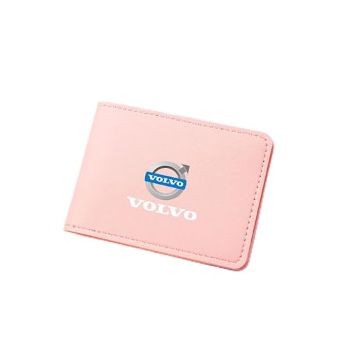 Geldbörse Herren, für Volvo C30 C70 S40 V50 S60 V60 V70 S80 XC90 Slim Wallet Herren mit RFID Schutz Faltbare Geldbörse, Portmonee für Herren und Damen,B von WSXCDE