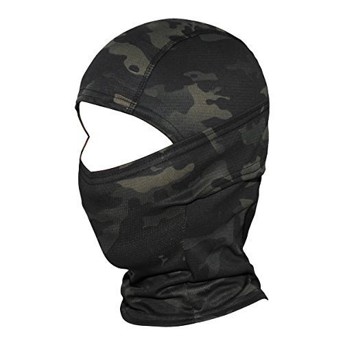 WTACTFUL Camouflage Taktisch Sturmhauben, Gesichtshaube, Skimaske, UV-Schutz, Motorrad und Fahrrad Gesichtsmaske, Balaclavas für Herren/Damen SP-01 von WTACTFUL