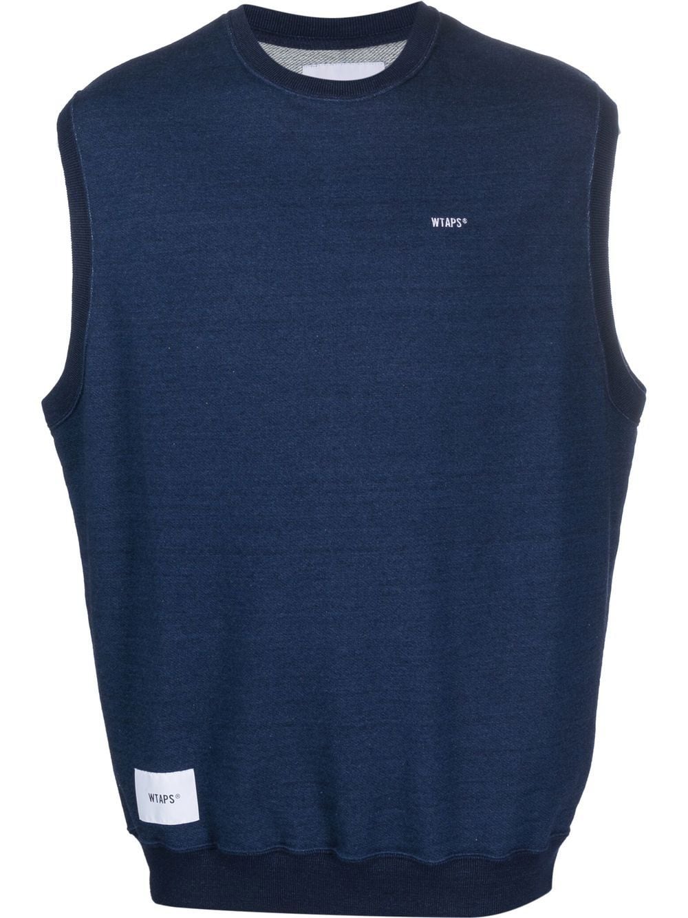 WTAPS Pullunder mit Logo-Stickerei - Blau von WTAPS