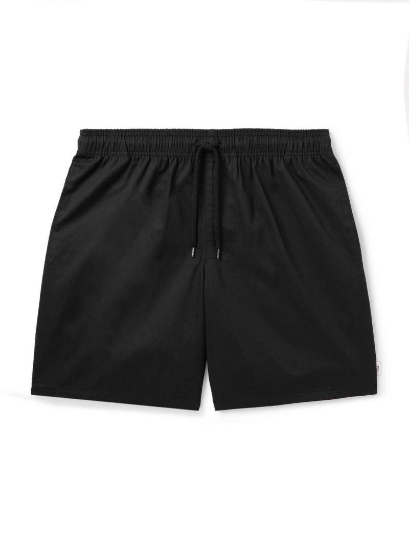 WTAPS - Straight-Leg Twill Drawstring Shorts - Men - Black - M von WTAPS