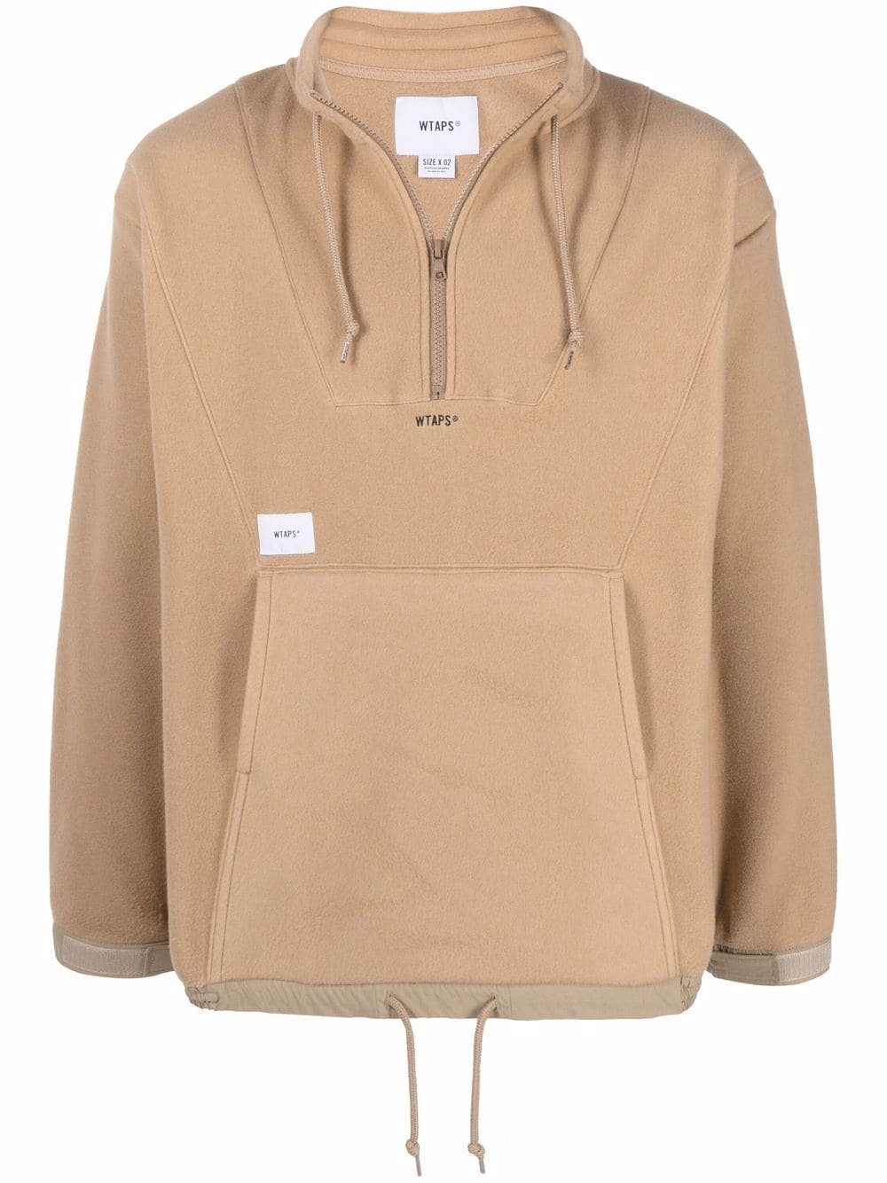 WTAPS Sweatshirt mit Logo-Patch - Braun von WTAPS