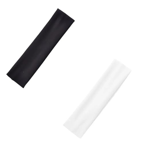 Sport Stirnband 2 stücke Einfarbig Sport Stirnbänder Gym Yoga Schweiß Haar Bands Hohe Elastische Make-Up Haar Zubehör Frauen Tennis Haarband(Mix color 1) von WTAXBH