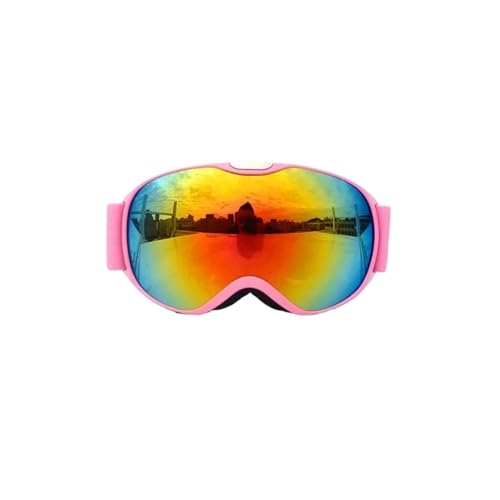 Winter Goggles Children Ski Goggles Anti-fog Double Layer Skiing Glasses Kids Snowboard Winter Outdoor Sports Goggle for Age 4-14(XJ-ET-FE) von WTAXBH