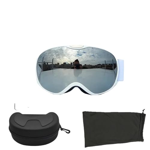 Winter Goggles Children Ski Goggles Anti-fog Double Layer Skiing Glasses Kids Snowboard Winter Outdoor Sports Goggle for Age 4-14(XJ-ET-YI-HE) von WTAXBH