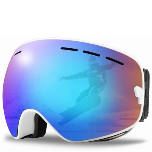 Winter Goggles Double Layers Anti-fog Ski Goggles Snowmobile Ski Mask Skiing Glasses Men Women Snow Googles Snowboard Sunglas(SE2) von WTAXBH