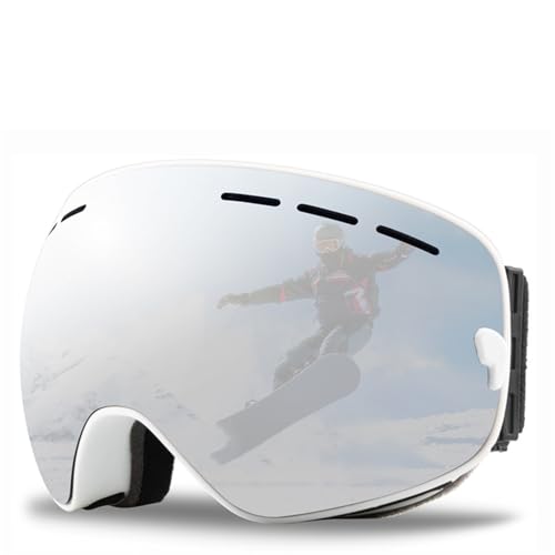 Winter Goggles Double Layers Anti-fog Ski Goggles Snowmobile Ski Mask Skiing Glasses Men Women Snow Googles Snowboard Sunglas(SE6) von WTAXBH