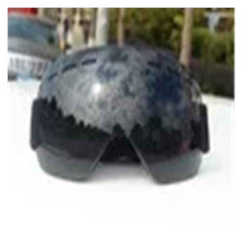 Winter Goggles Light Ski Goggles Double Lens Layers UV400 Anti Fog Big Ski Mask Glasses Skiing Men Women Snow Snowboard Goggles Winter Eyewear(Black) von WTAXBH