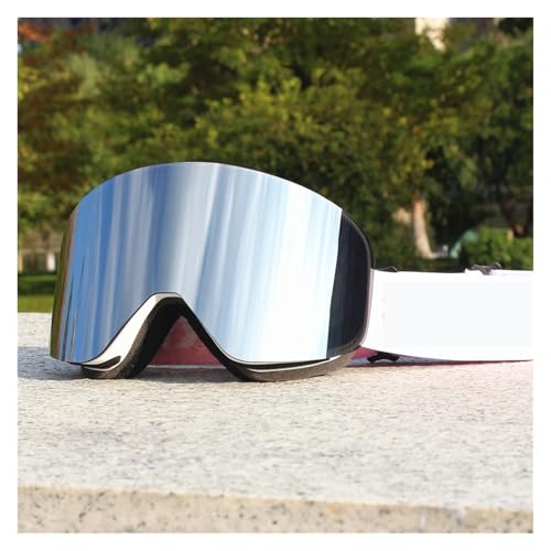Winter Goggles Ski Goggles Magnetic Double Layer Lens Magnet Skiing Anti-fog Snowboard Men Ski Glasses Eyewear Oculos Snowboard(Frame and lens 10) von WTAXBH