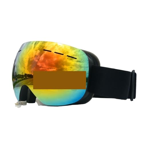Winter Goggles Ski Goggles Men Women Double Layers Anti-fog Big Ski Mask Glasses Protection Skiing Winter Snow Snowboard Goggles(1) von WTAXBH