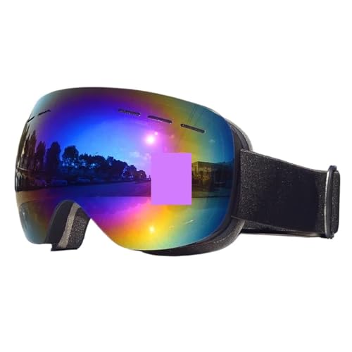Winter Goggles Ski Goggles Men Women Double Layers Anti-fog Big Ski Mask Glasses Protection Skiing Winter Snow Snowboard Goggles(9) von WTAXBH