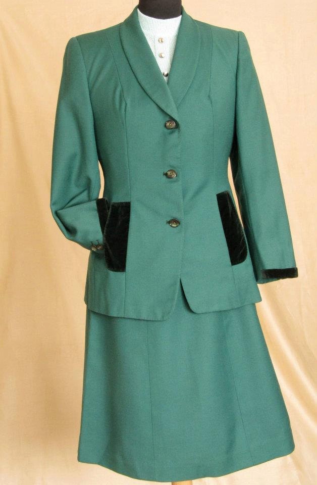 Jay 60Er Jahre Taillierter Rock Passend Für Alle Woll - Und Samtverzierungen von WTCM