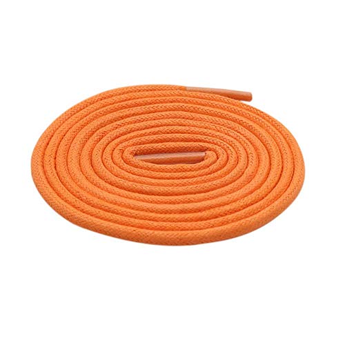WTMLK Klassische Sportschnürsenkel 0,3 cm Durchmesser Runde Wachsgürtel Schnürsenkel Frauen Männer Kinder Schnürsenkel Benutzerdefinierte Länge Farbe Aglets, 1112 Orange, 70 cm WTMLK Klassische Sportschnürsenkel 0,3 cm Durchmesser Runde Wachsgürtel Schnürsenkel Frauen Männer Kinder Schnürsenkel Benutzerdefinierte Länge Farbe Aglets, 1112 Orange, 70 cm von WTMLK