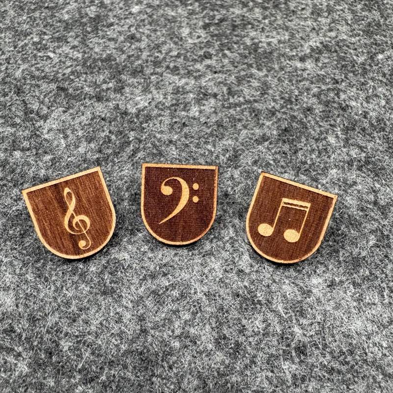 Holz Anstecker Pin Brosche Hutnadel Tracht Lederhose Dirndl Hut Trachtenweste Blasmusik Notenschlüssel Violinschlüssel Basschlüssel Noten Holz Anstecker Pin Brosche Hutnadel Tracht Lederhose Dirndl Hut Trachtenweste Blasmusik Notenschlüssel Violinschlüssel Basschlüssel Noten von WTOMshop