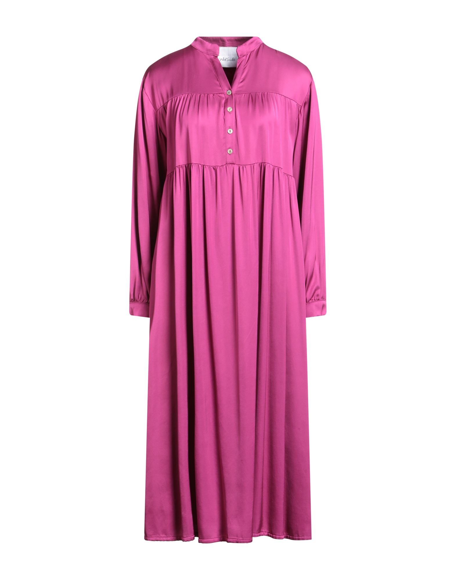 WU'SIDE Midi-kleid Damen Malve WU'SIDE Midi-kleid Damen Malve von WU'SIDE