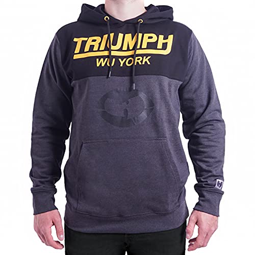 WU-WEAR - Wu Triumph Hoodie, Urban Streetwear Fashion Pullover, mit Kapuze, Hip Hop, Herren Kapuzenpullover, 3XL von Wu Wear